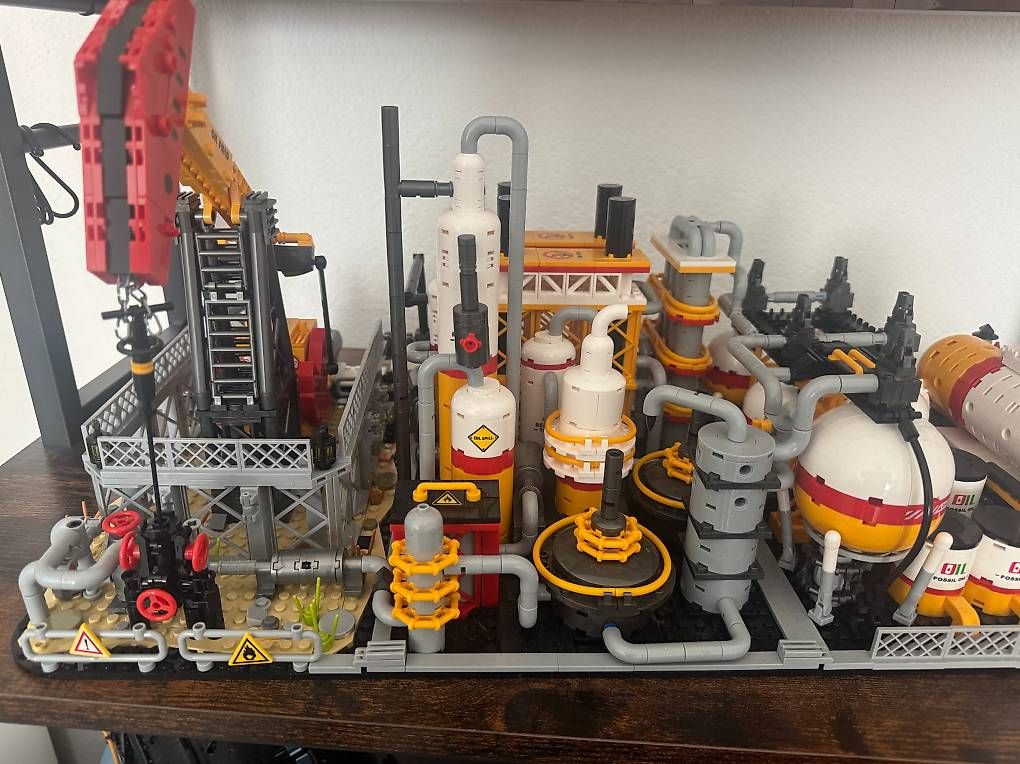 Kit di costruzioni: OIL Pumping Machine Klemmbausteine – Usato da Oensingen venduto da tho_kyl8