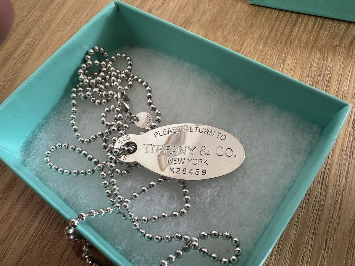Tiffany & Co. Catenine: Return to Tiffany&Co. Oval Necklace – Usato da Goldach venduto da Lenny0220 3