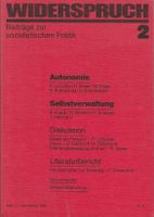Widerspruch 2