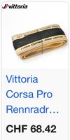 Neuer Rennvelo reifen 700-25 Vittoria 2.0 Corsa top schnell
