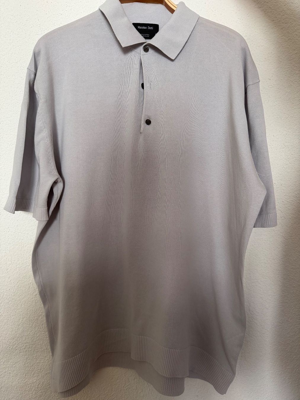 Massimo Dutti Magliette Polo: Herren Poloshirt Massimo Dutti Gr. XL hellgrau – Usato da Bad Ragaz venduto da ako_8l5y