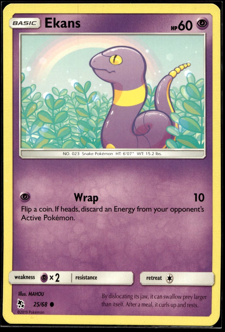Pokémon Carte collezionabili: Ekans (HIF EN 25/68) – Usato da Affoltern am Albis venduto da Chiesa_5