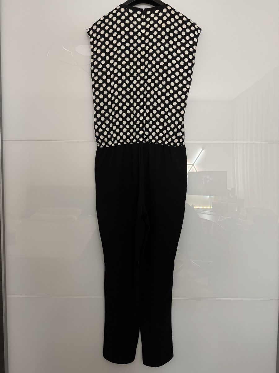 Jumpsuits: Gerry Weber Jumpsuit in Schwarz/Weiss – Gebraucht aus Grenchen von servet.t 3