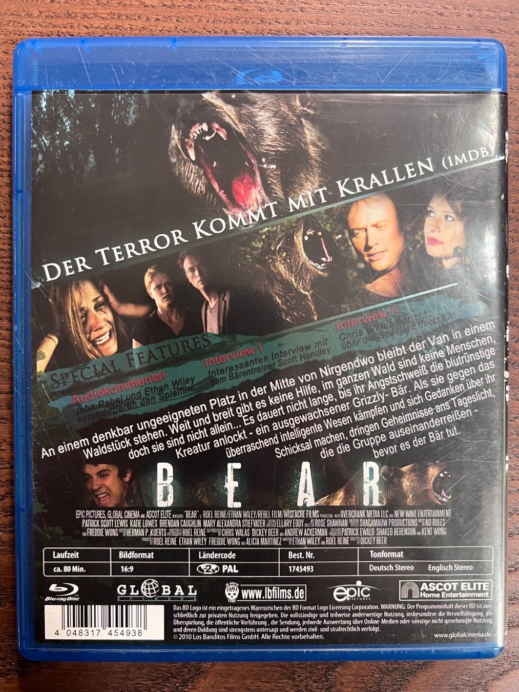 Alle DVDs: Bear - Stell dich tot – Gebraucht aus Zürich von Blu-ray_ZH 1