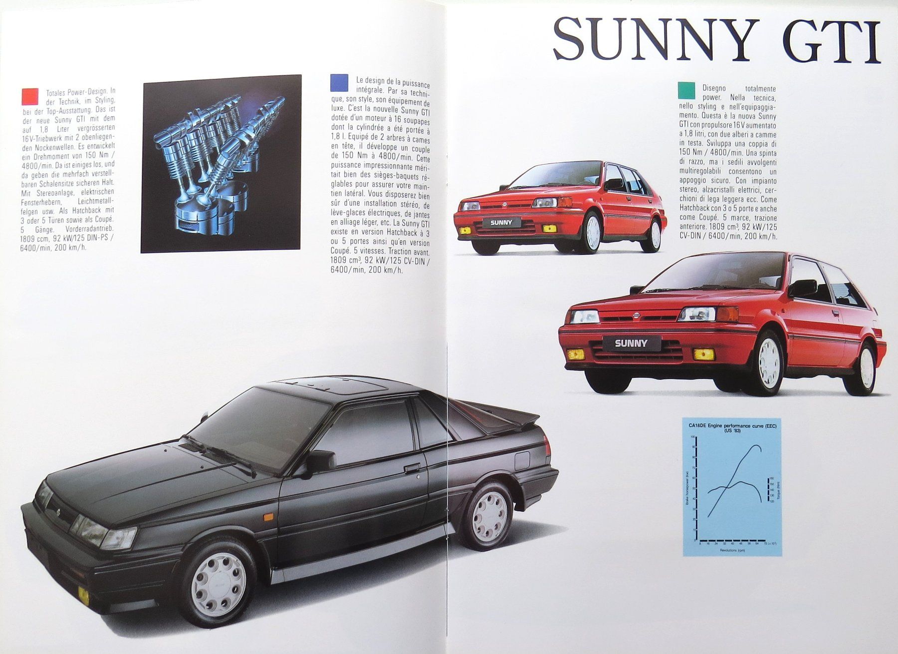 Nissan Documenti: Prospekt Nissan 1990 – Usato da Ettingen venduto da campione_1 2