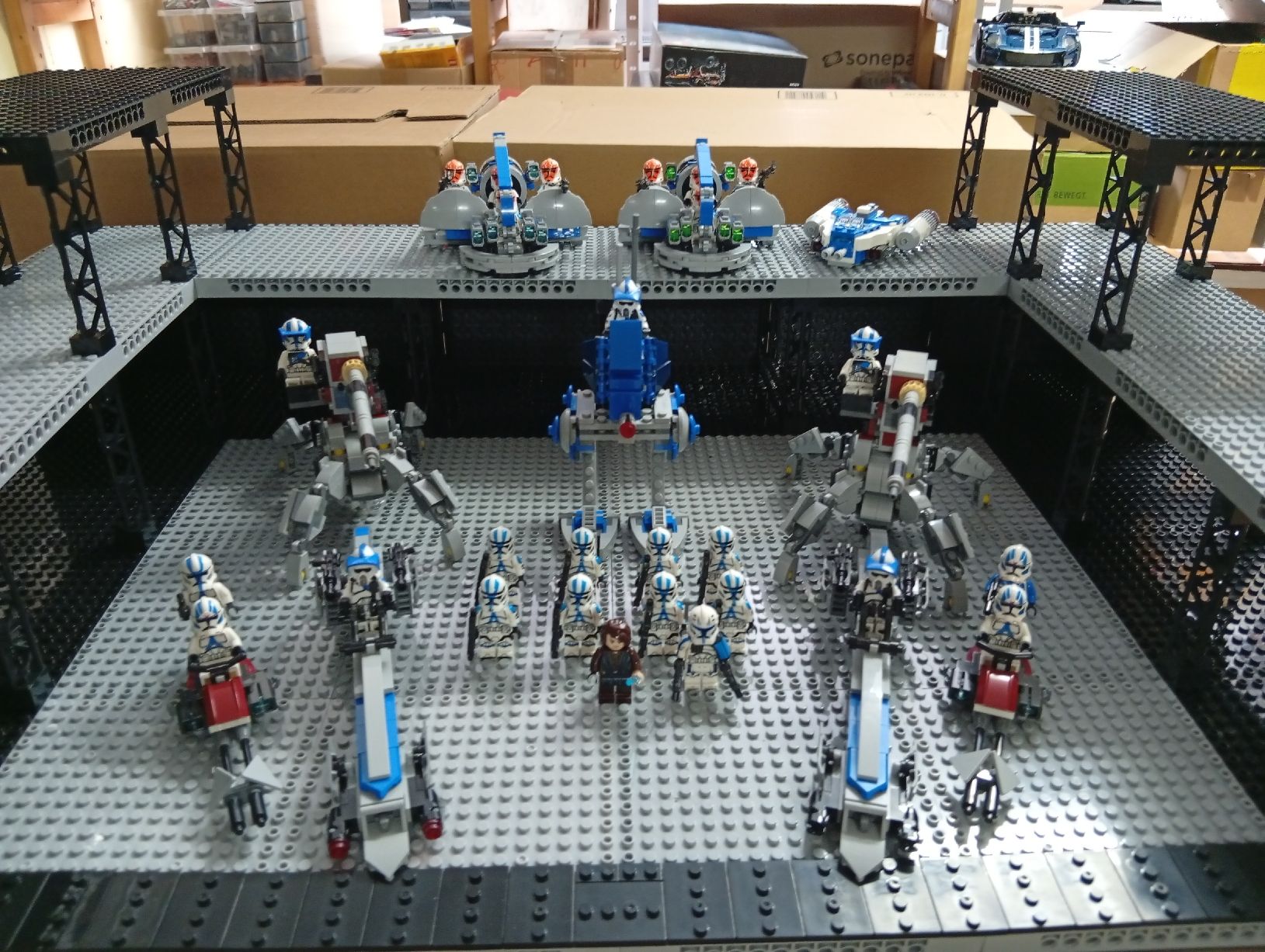 Kit di costruzioni: Star Wars Armee Clone Troopers 501Legion – Usato da Trun venduto da kawak1 1