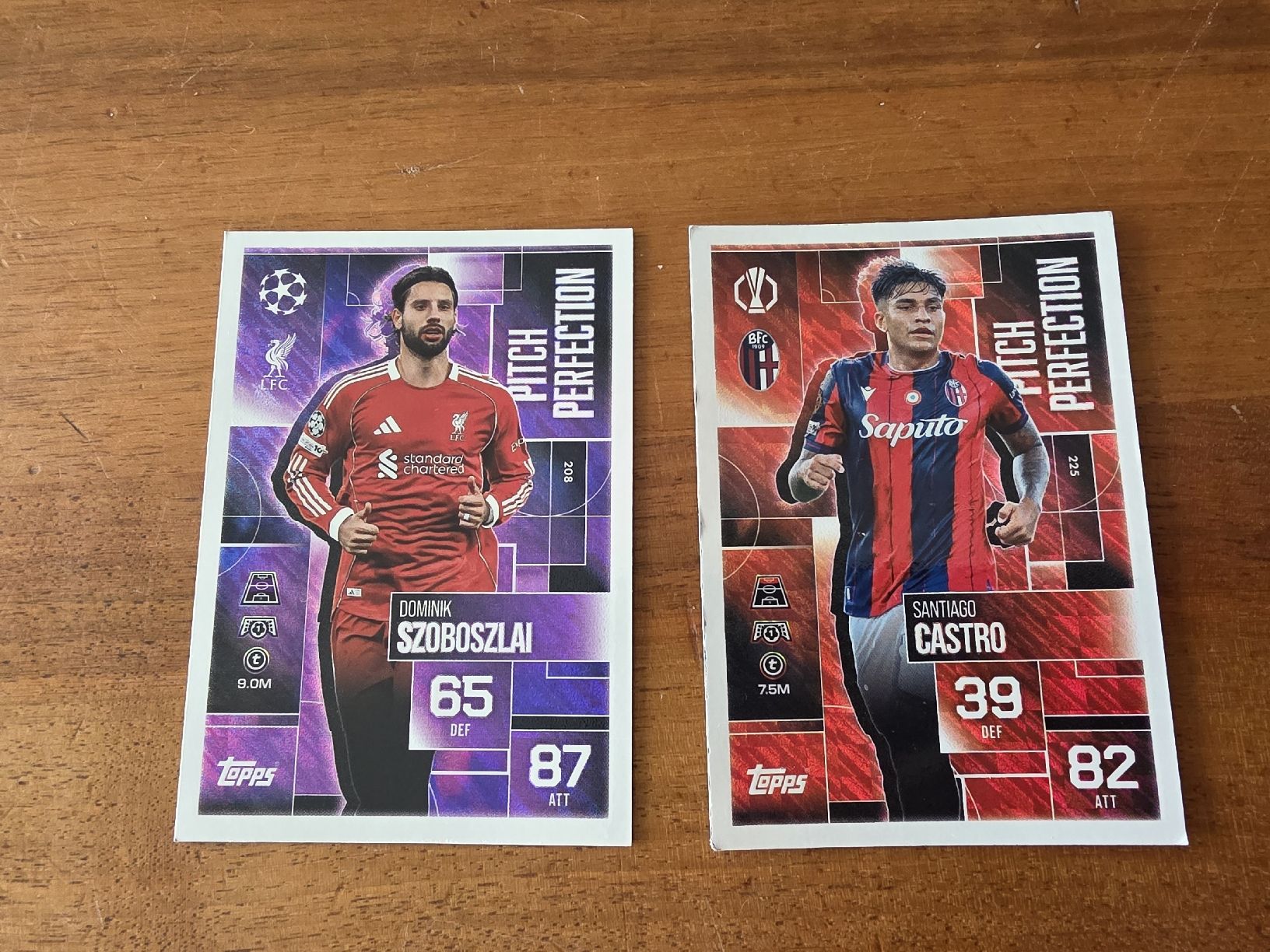 Sammelbilder & Trading cards: 2 Match Attax Karten  – Gebraucht aus Ortschwaben von Patrick1978