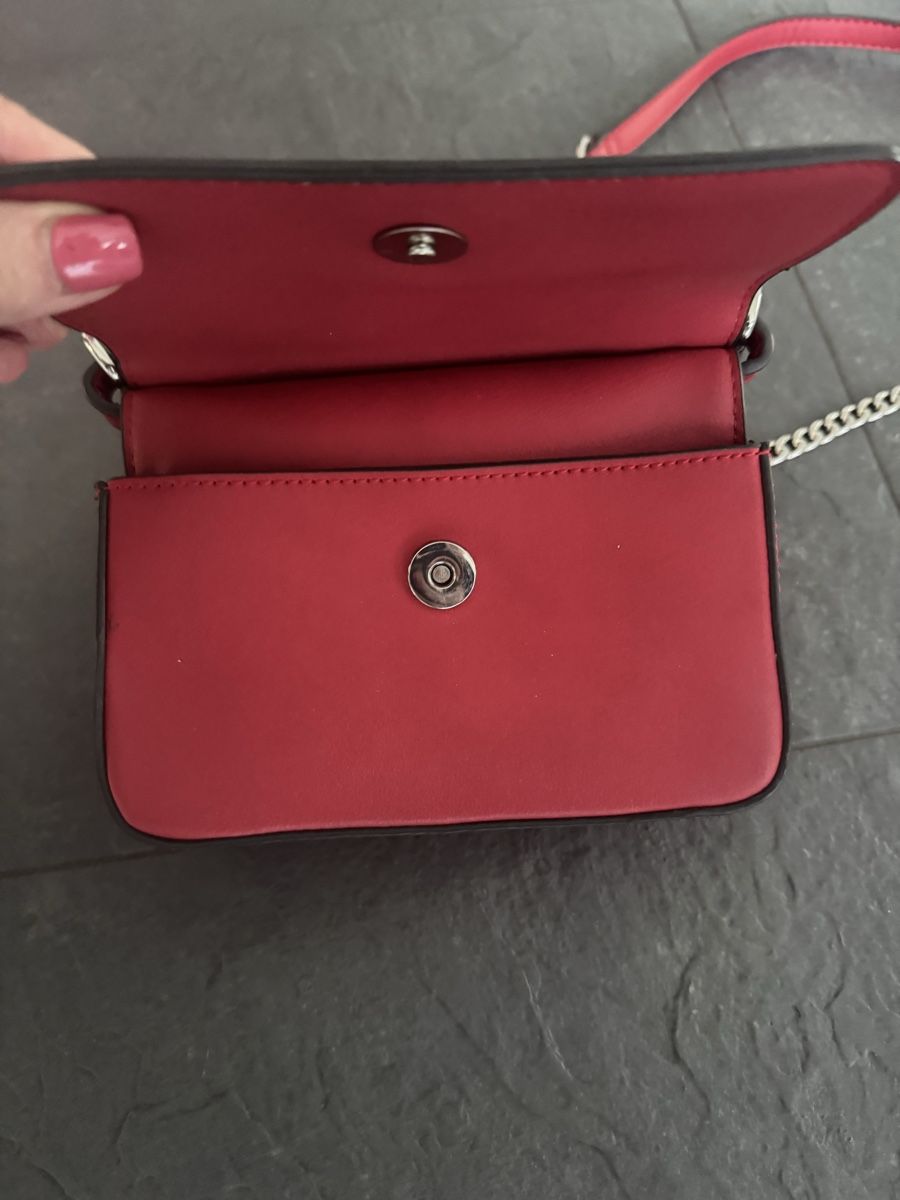 Borse da donna: Handtasche rot mit Kette – Usato da Bonstetten venduto da VCLS 2