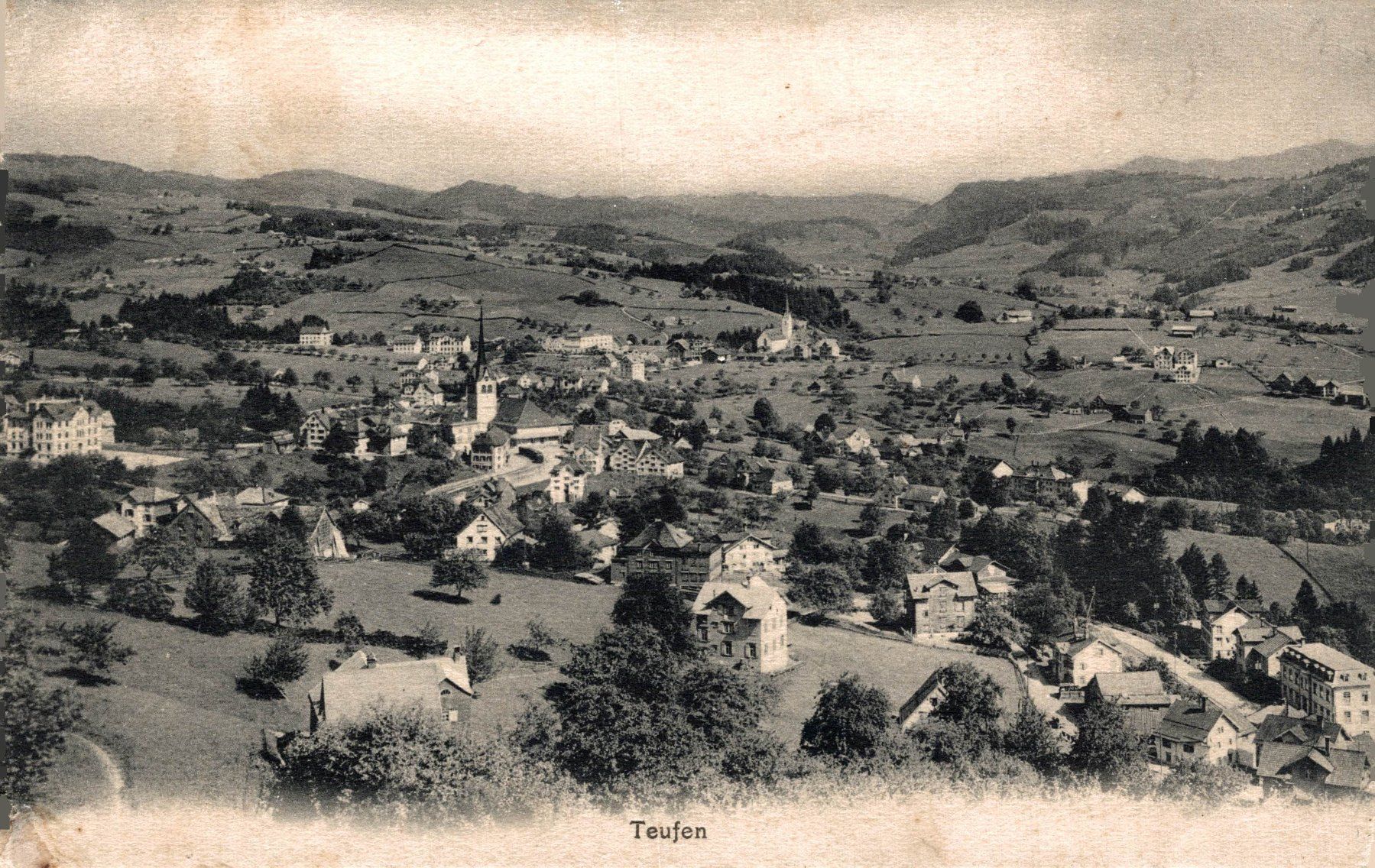 Cartoline postali: Teufen – Usato da Bronschhofen venduto da Astore