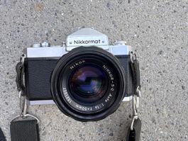 Nikon Nikkormat FT + 50mm f/1.4 - Top Zustand 