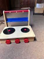 Spielzeug-Kochherd aus Holz