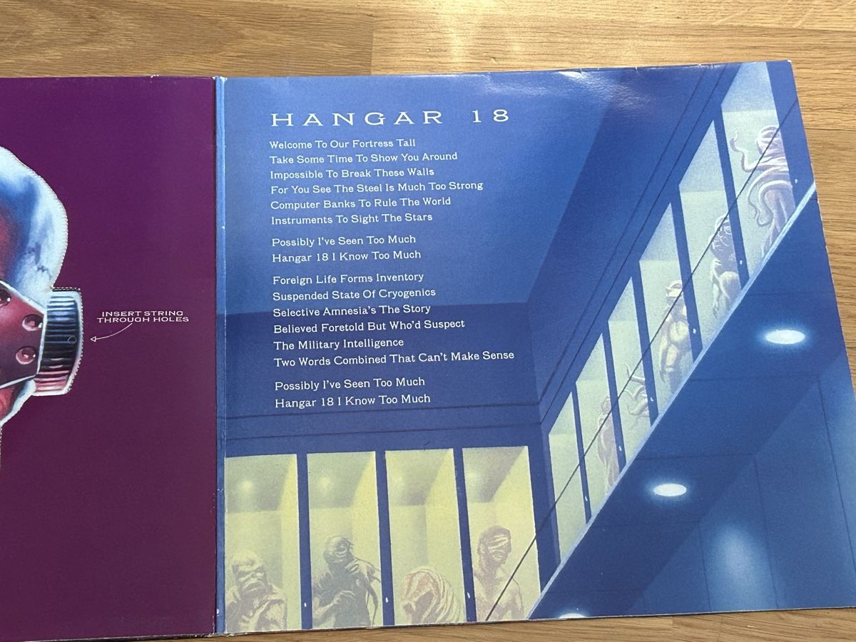 Dischi in vinile: Megadeth. 1991. Maxi. Limited Edition. Hangar 18 – Usato da Faulensee venduto da Mizuno06 2