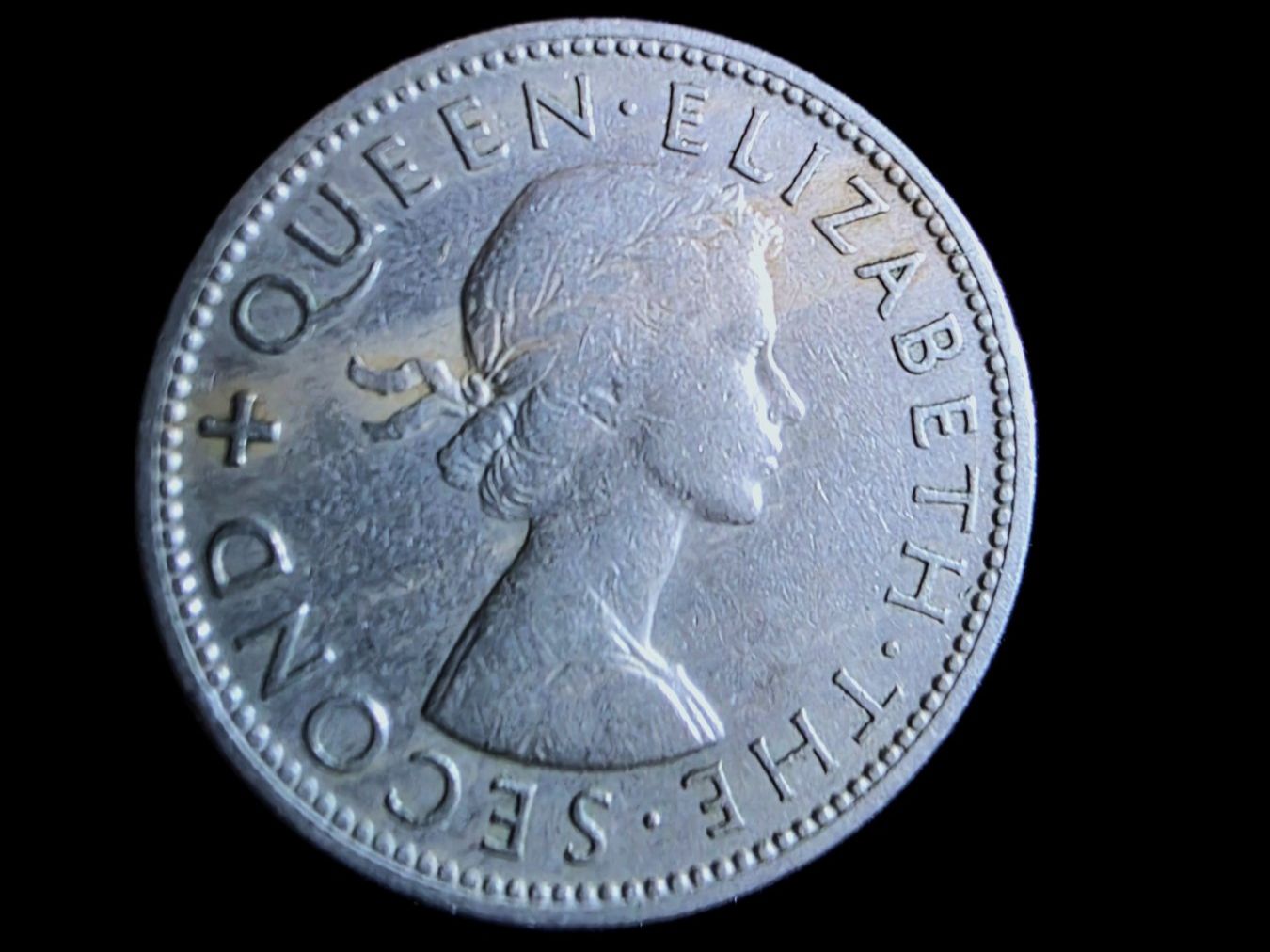 Alle Münzen: NEUSEELAND 1 FLORIN 1964 – Gebraucht aus Winterthur von Creso70 1