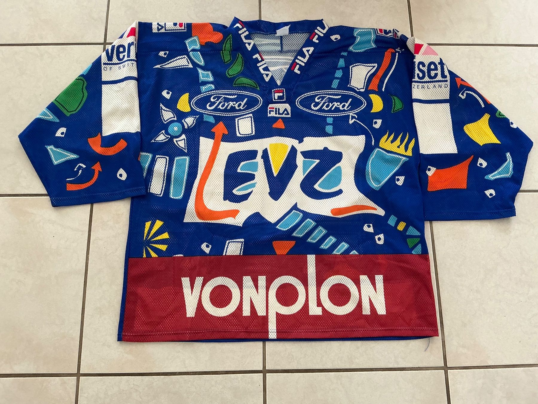 Canottiere & Pantaloni: EVZ Zug Trikot / Grösse XL – Nuovo (secondo la descrizione) da Dübendorf venduto da Shreck