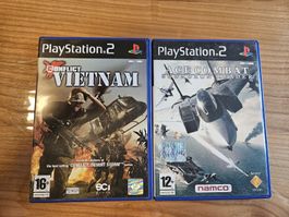 ​Lot 2 Spiele PS2 Action & Combat (Conflict: Vietnam + Ace C