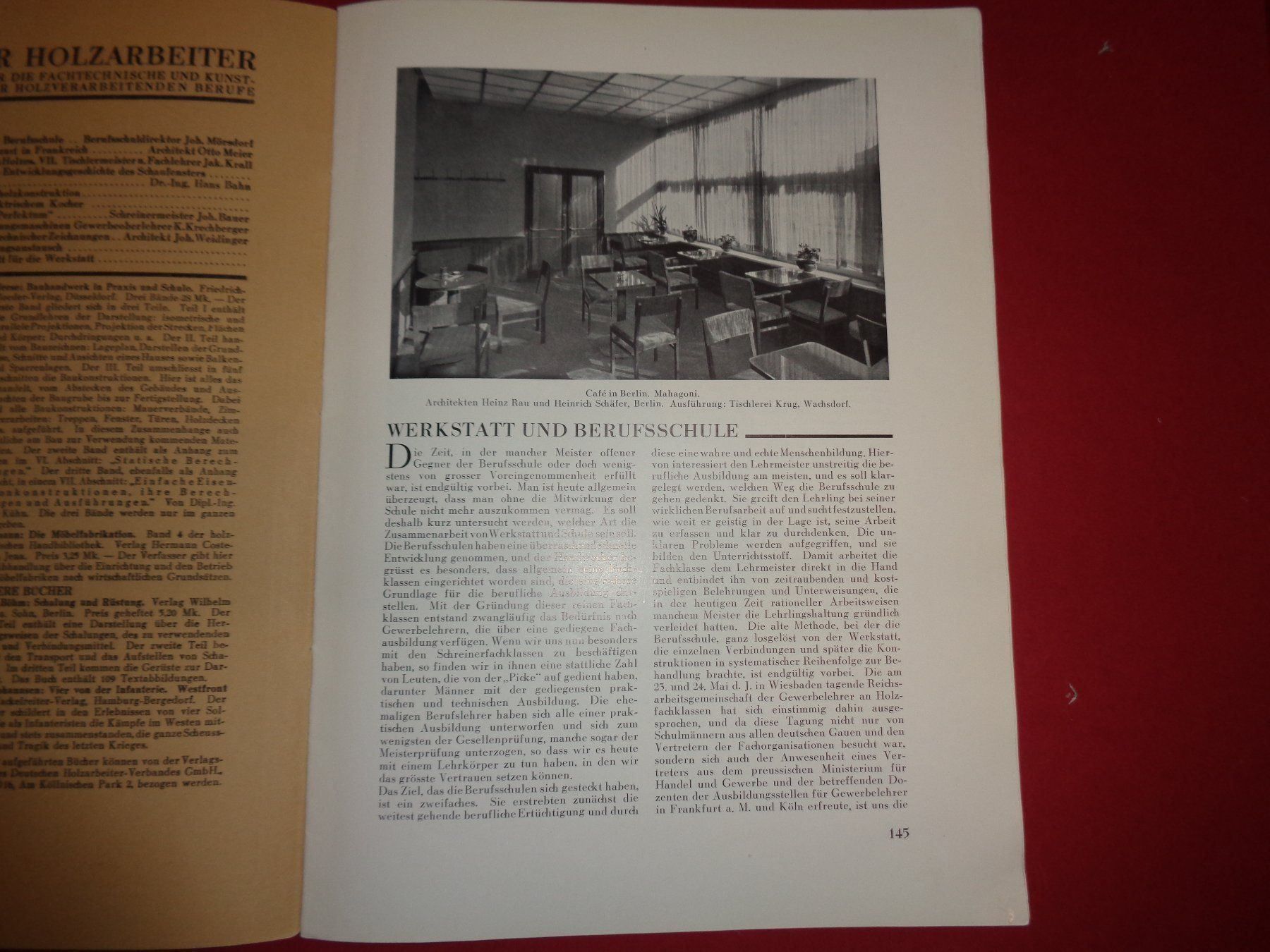 Bücher: ARCHITEKTUR Design 1929 SELTEN – Gebraucht aus Welschenrohr von Regool 2