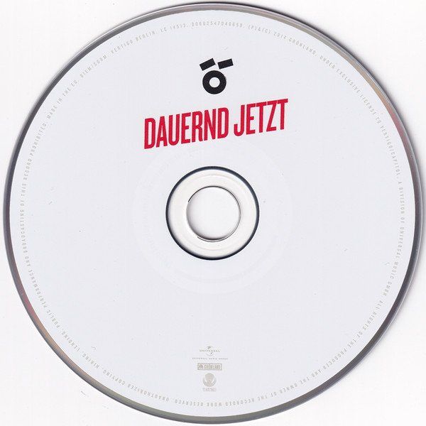 CD: Herbert Grönemeyer – Dauernd Jetzt - b – Usato da Brittnau venduto da Zibu 2