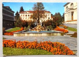 Heiden, Kirchplatz mit Dorfbrunnen-Anlage