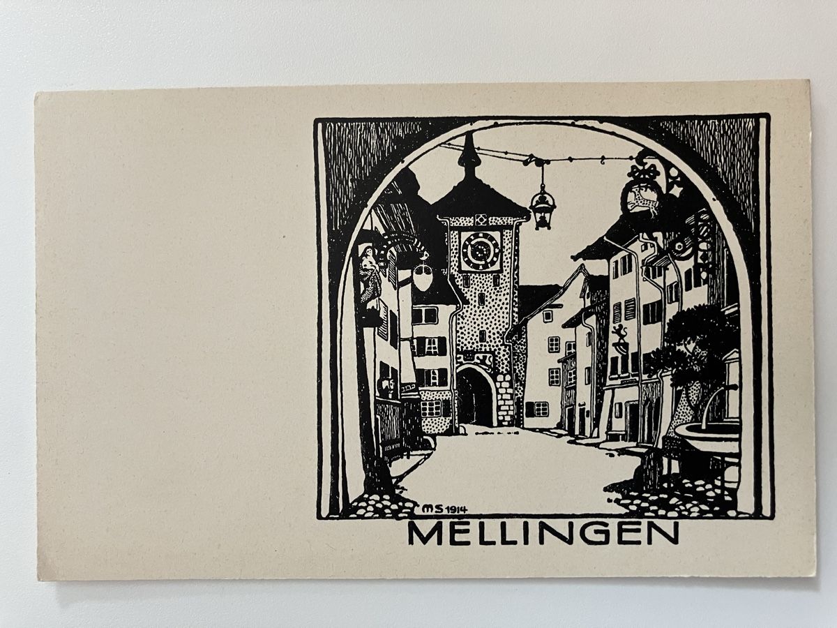 Cartoline postali: Pro Juventute AK Mellingen 1914 – Usato da Zürich venduto da Classic_Collection_Zurich