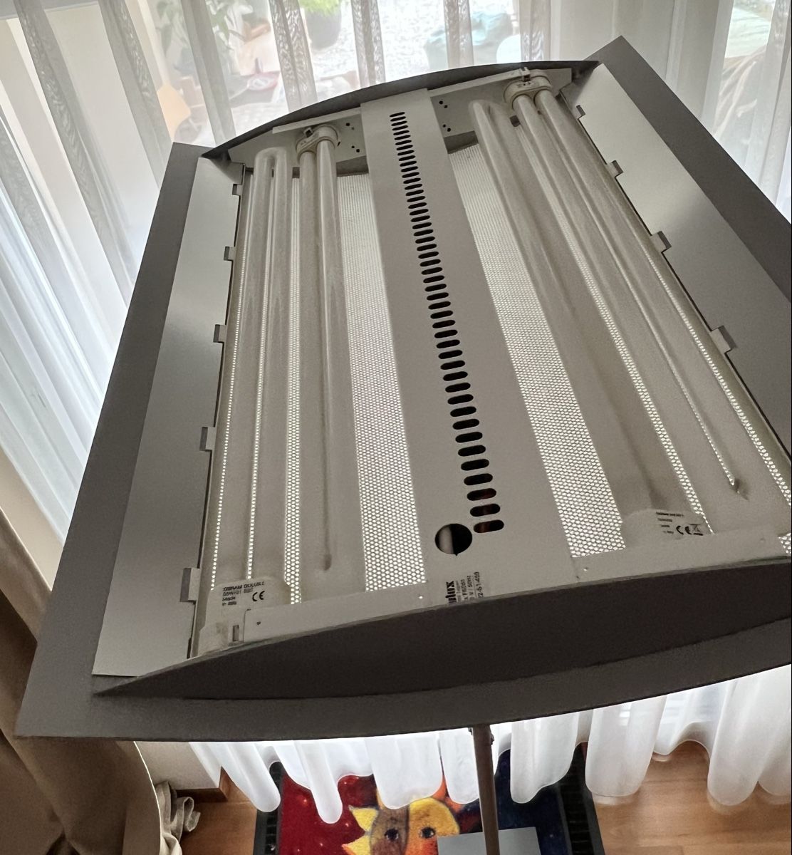Lampade: Stehlampe Bürolampe massiv – Usato da Sevelen venduto da Ritiplampi 3