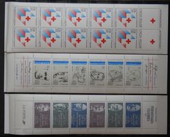 Frankreich Lot mit drei ** Markenheftchen VI
