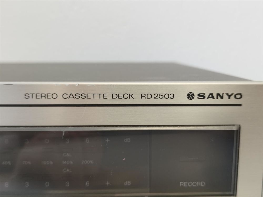 Sanyo Registratori: Sanyo Tape Deck – Difettoso da Niederdorf venduto da LeptonAG 2