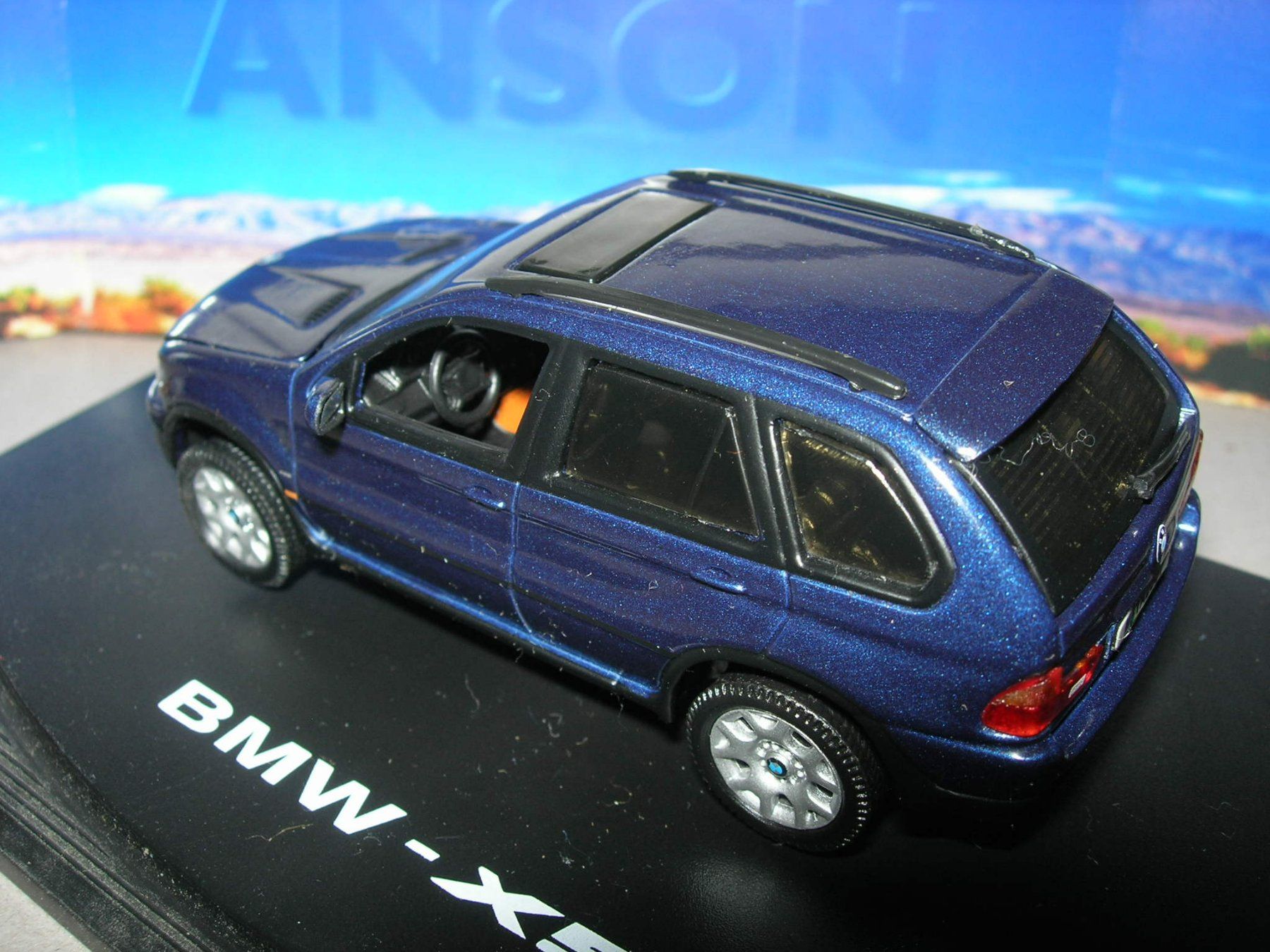 BMW Modellini d'auto: BMW X5  * Anson 1.43 – Nuovo e nell'imballaggio originale da Hornussen venduto da Amw 2