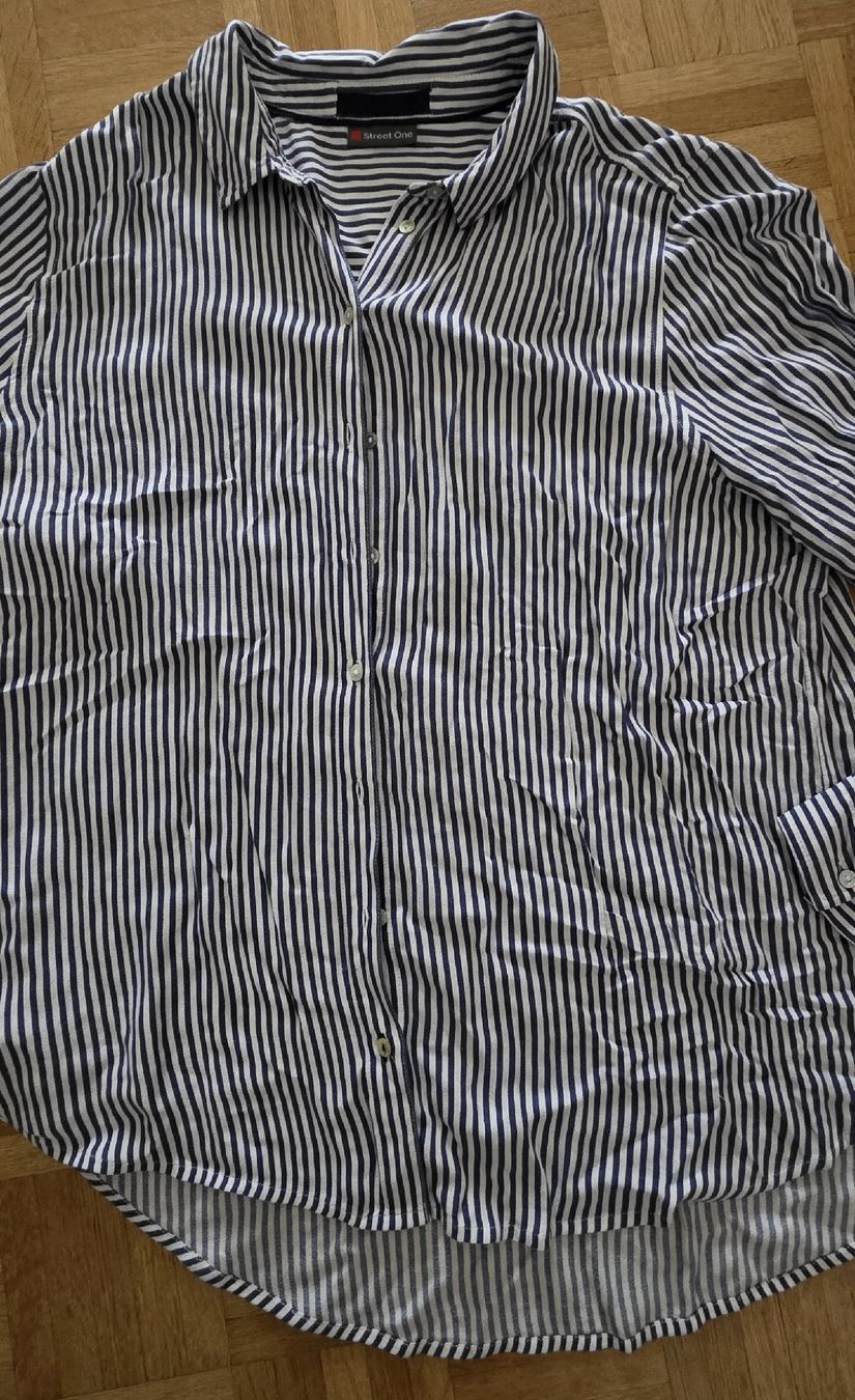 Camicette: Chemise rayée bleu/blanc Street One – Usato da Yverdon-les-Bains venduto da van_dq65 9