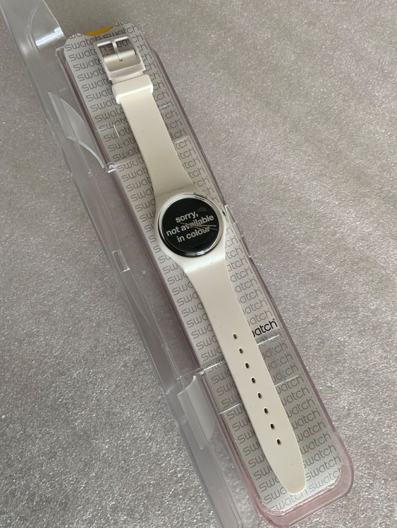 Swatch Orologi: Swatch Gent NOT AVAILABLE IN COLOUR - ungetragen – Nuovo e nell'imballaggio originale da Wettswil venduto da rotonda 4