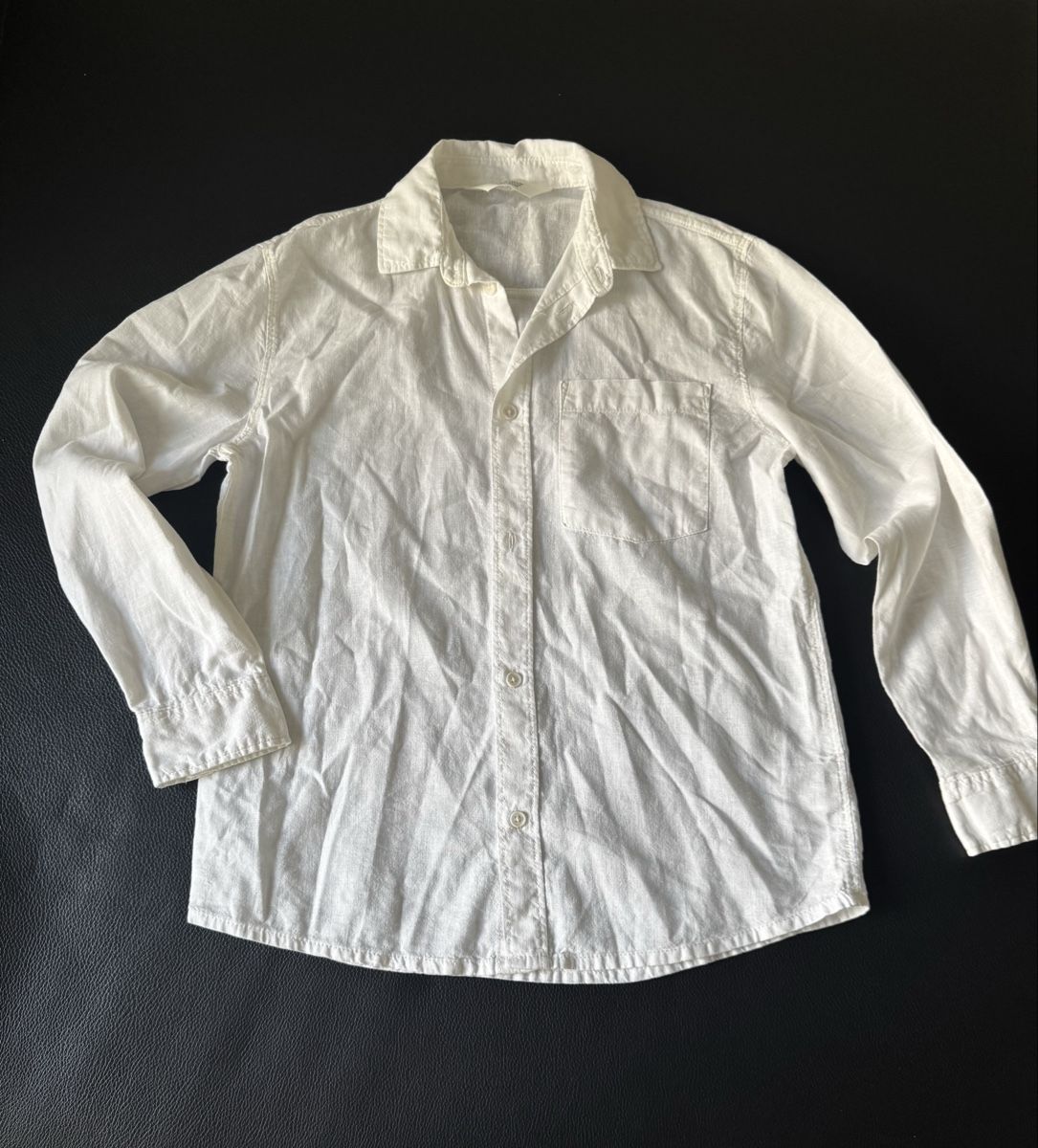 H&M Camicie, T-shirt & Polo: sommerliches Hemd weiss Grösse 152 – Usato da Effretikon venduto da Spatz2012