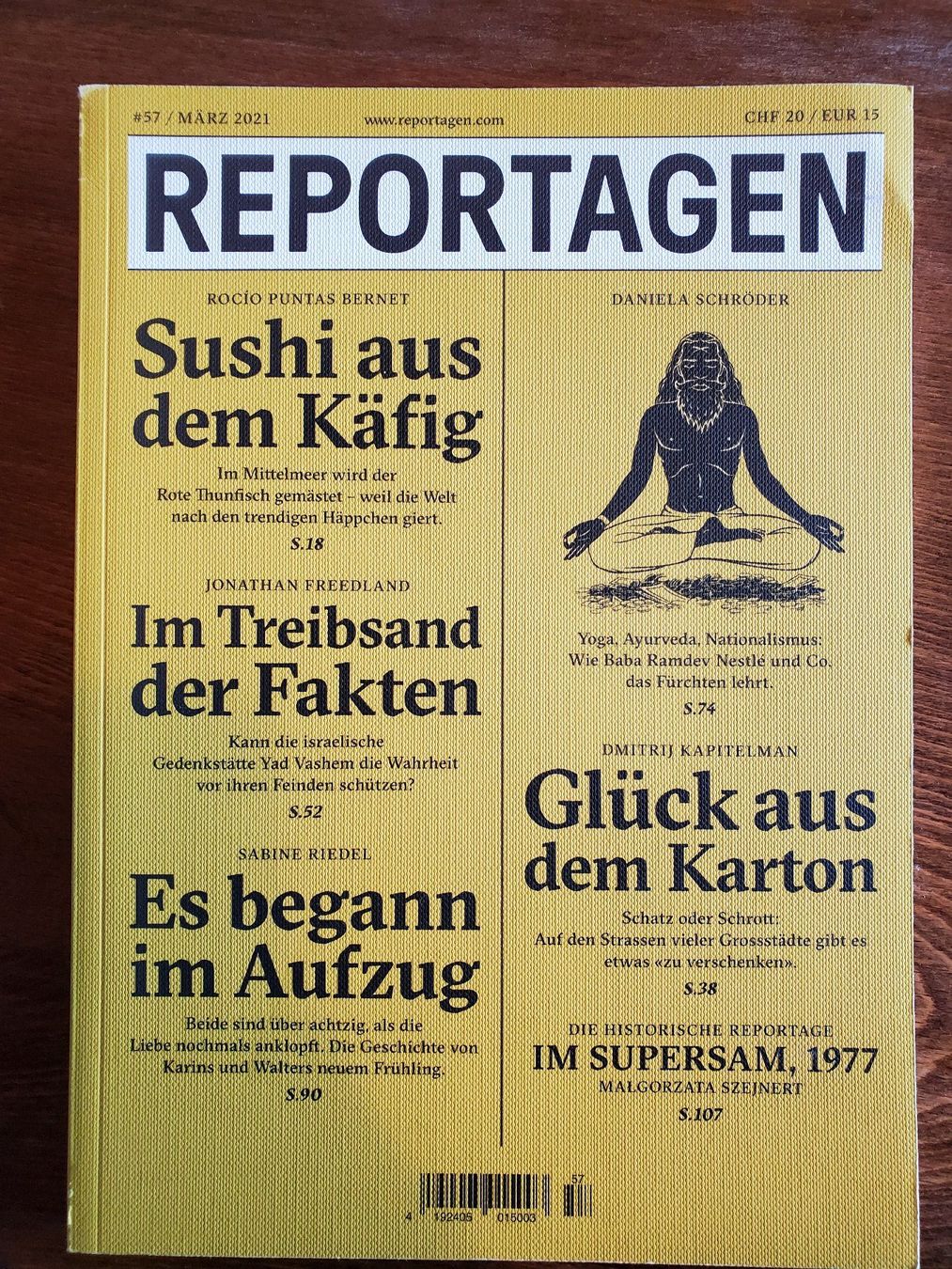 Riviste & Magazine: Reportagen #57 – Usato da Bern venduto da janinejung