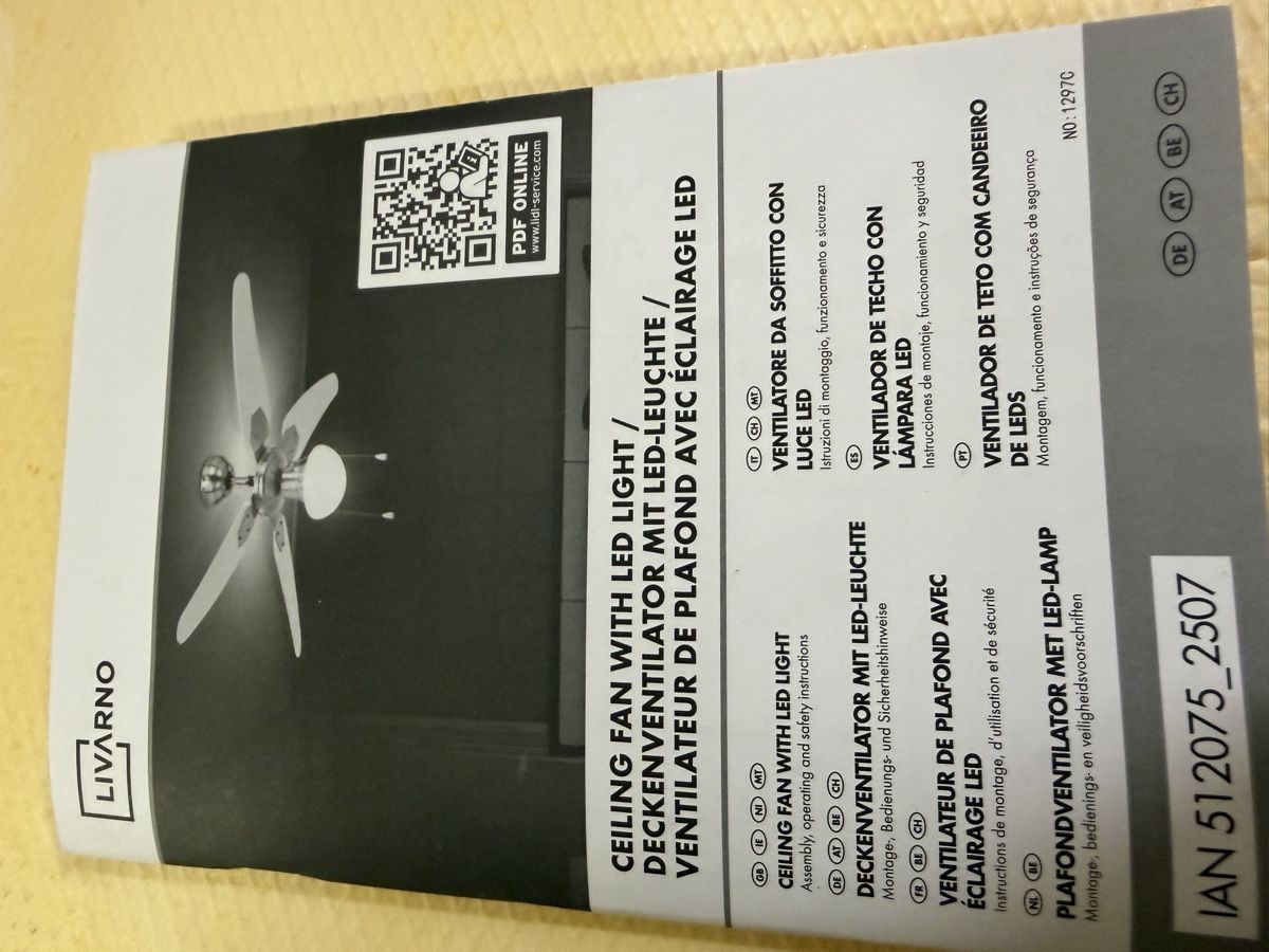 Ventilatoren: Deckenventilator mit Led-Leuchte – Neu (gemäss Beschreibung) aus Regensdorf von mex5145 2