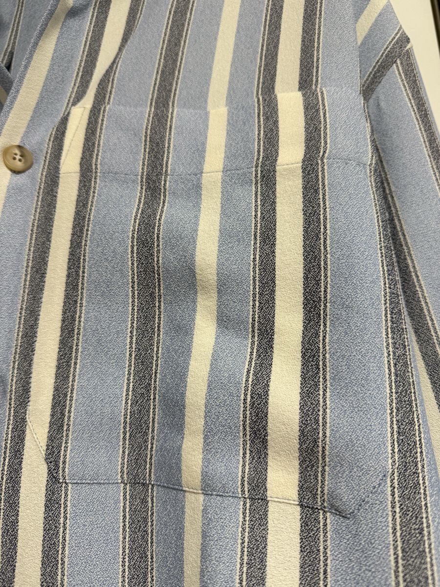 Camicie: King & Tuckfield Oversized Gestreiftes / Stripe Viskose Hemd – Nuovo (secondo la descrizione) da Kaltbrunn venduto da LuxShop 5