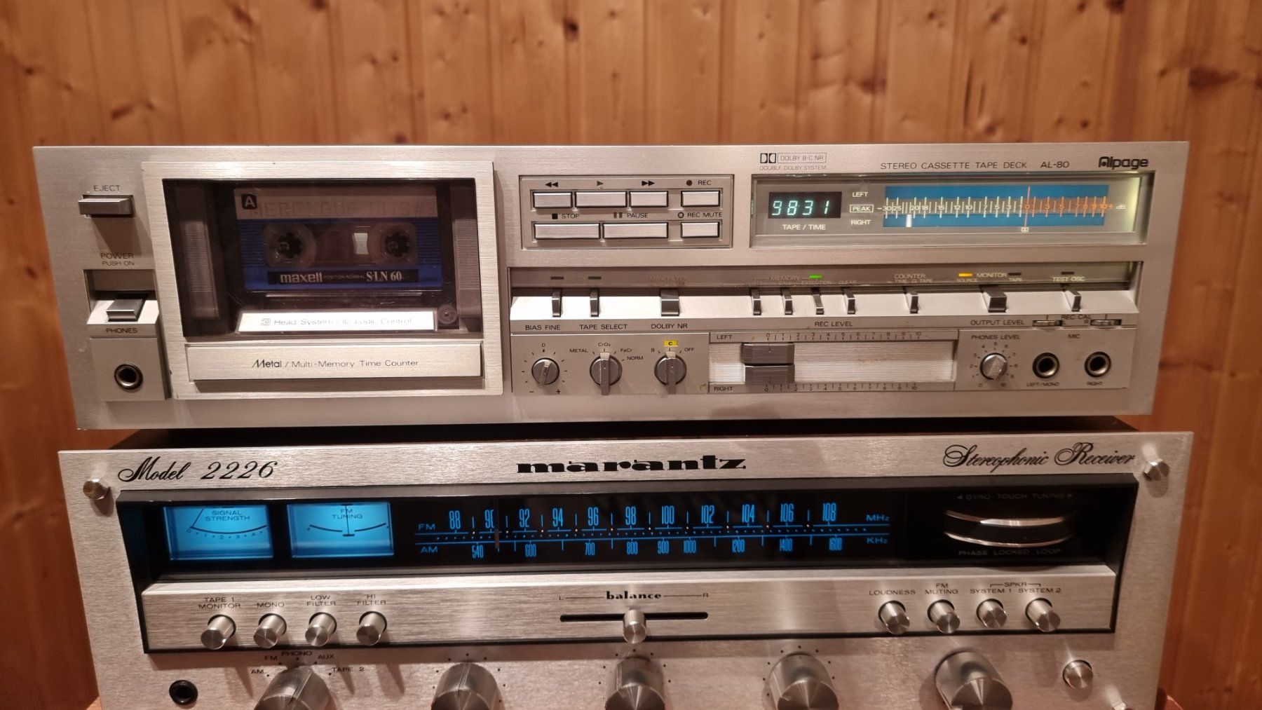 Registratori: ALPAGE Tape Deck AL-80 – Usato da Schöfflisdorf venduto da Silvervintage.CH