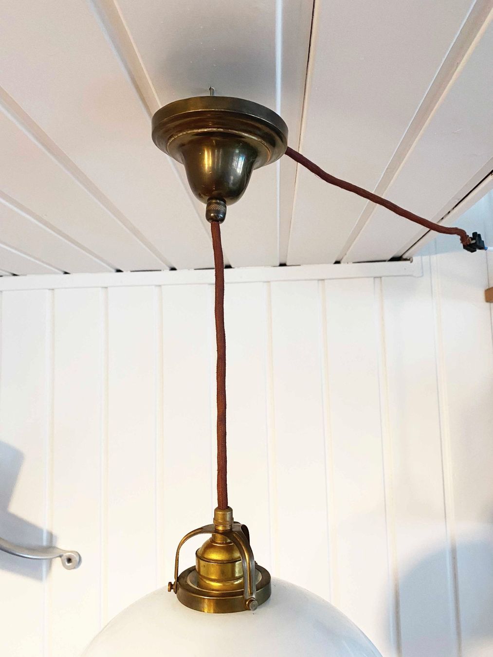 Lampadari & plafoniere: Opal Glas Deckenleuchte – Usato da Beringen venduto da Kultgut 7