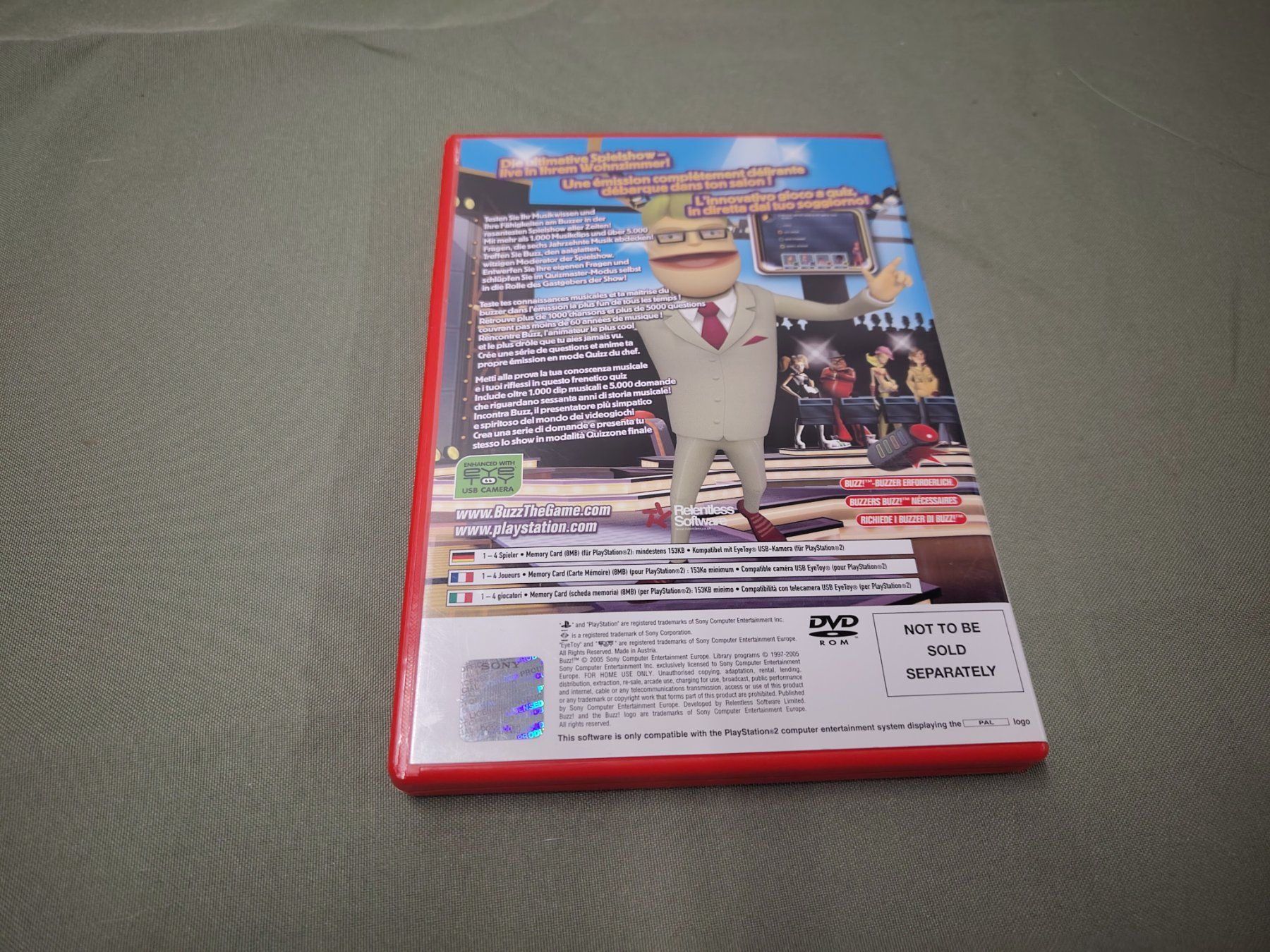 Sony Jeux: Jeu PS2 Buzz!: The Music Quiz – D'occasion à Saxon par dan_drn5 3
