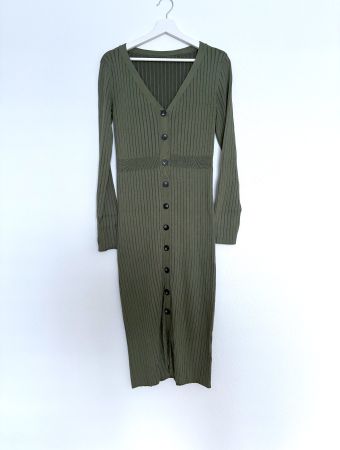 Stillkleid Umstandskleid Strickkleid figurbetont Kleid Gr.S