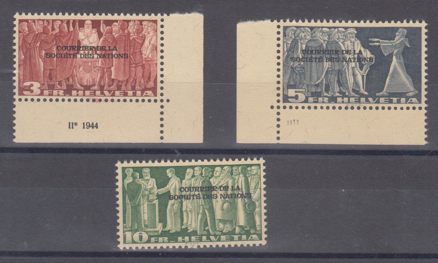 Alle Briefmarken: Timbres SDN 89 - 91 neuf** – Gebraucht aus Boécourt von Denteles66