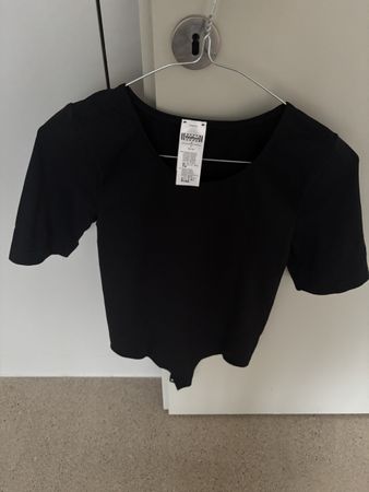 Wolford Body kurzarm schwarz Grösse M neu mit Etikett