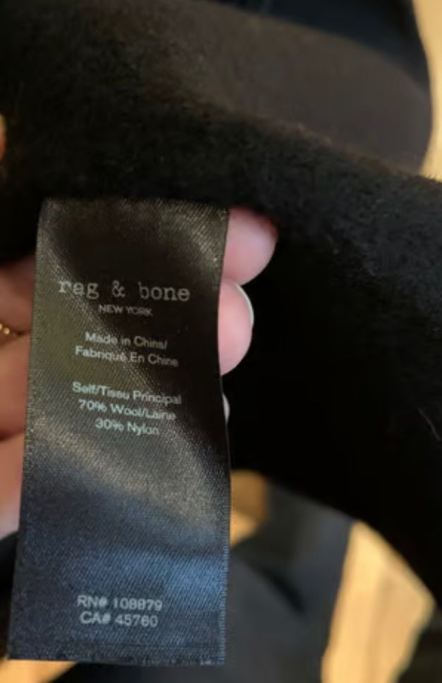 Mäntel: Rag & Bone Damen Wollmantel Schwarz M/L – Neu (gemäss Beschreibung) aus Zumikon von NG_79 1