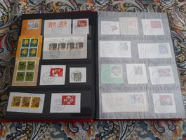 Blockalbum Stempel etwa zwischen 1970-1995