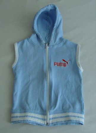 ++ PUMA Jacke + Gilet / Weste + Gr. 98 in blau ++