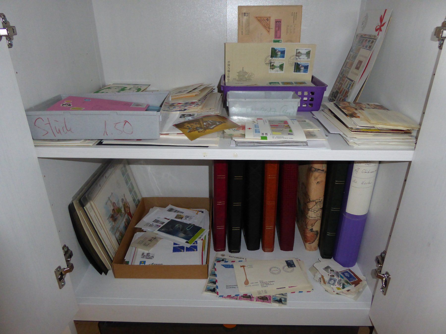 Tous les timbres: Konvolut Briefmarken, Briefe, Karten usw. – D'occasion à Gossau SG par tenerife11