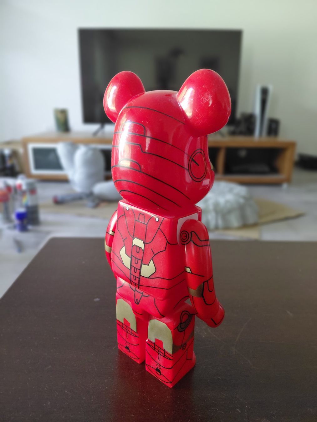 Statuette: BEARBRICK 400% ironman mark 3 – Nuovo e nell'imballaggio originale da YVERDON-LES-BAINS venduto da Tony-no 2