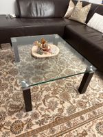 Sofa Tisch aus Glas Mustering