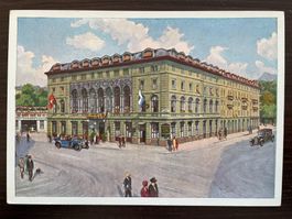 LUZERN Hotel Union, Löwenstrasse 16, WERBEKARTE