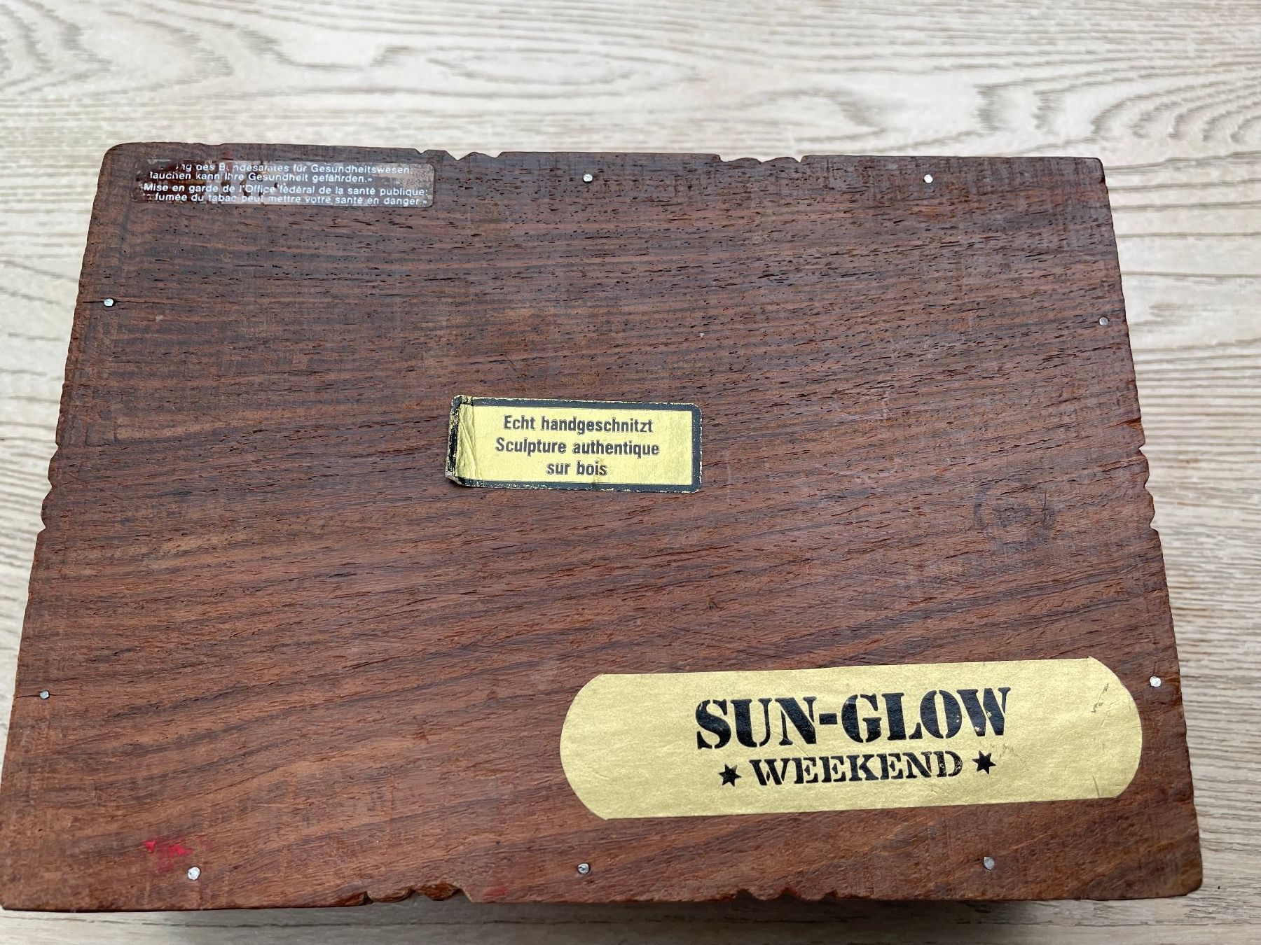 Coffrets à bijoux: Holz-Schatulle – D'occasion à Schnaus par sueg01 2