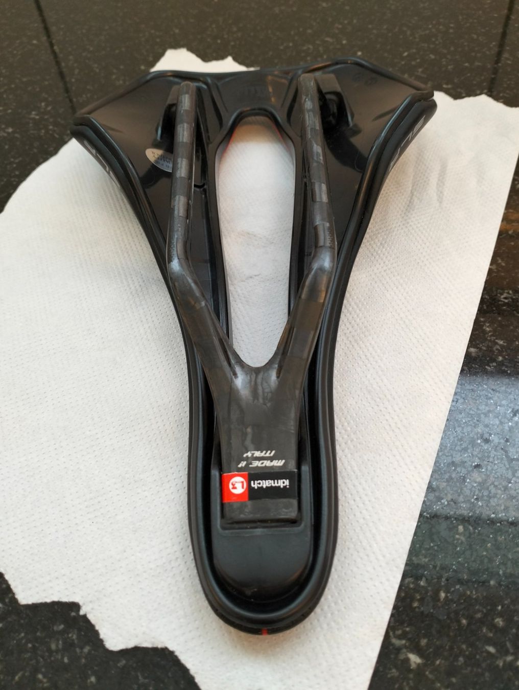 Selle Italia Pezzi di ricambio: Selle Italia SLR Boost Kit Carbonio Superflow (133g) – Usato da Uster venduto da KarlZH 1