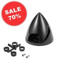 Spinner Kunststoff 70mm schwarz - SALE 70%