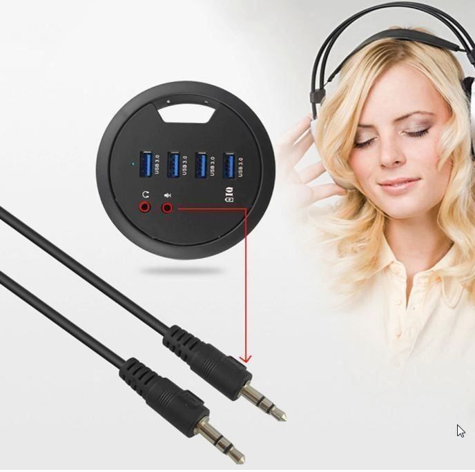 Hub & Switch: Desk 4-Port USB 3.0 HUB-Adapter – Nuovo e nell'imballaggio originale da Unterägeri venduto da RmOnline 3